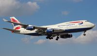 G-CIVB @ MIA - British 747-400 - by Florida Metal