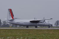 OO-VLY @ EGSH - Departing on runway 09. - by Graham Reeve