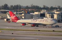 G-VROC @ MIA - Virgin Atlantic Mustang Sally 747-400