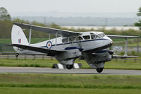 G-AIDL @ EGBP - At the Great Vintage Flying Weekend. Painted as TX310. - by Howard J Curtis