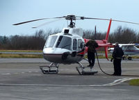 G-IFBP @ EGFH - Taking on fuel at EGFH. - by Derek Flewin