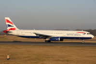 G-EUXL @ EGCC - British Airways - by Chris Hall