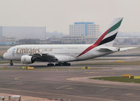 A6-EDT @ EHAM - Taxi to the gate of Schiphol Airport - by Willem Göebel