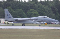 86-0166 @ EGUL - Operated by 493rd FS/48th FW, USAFE. - by Howard J Curtis