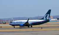 N328AT @ KDCA - Takeoff DCA - by Ronald Barker