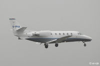 G-IPAX @ EIDW - Landing Rwy 10 at Dublin in the rain..