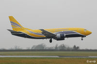 F-GZTB @ EIDW - Landing Rwy 10 at Dublin in the rain..