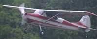 N2229D @ IC27 - Doing flybys at Blakesburg, IA - by jim densmore