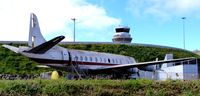 EC-DXU @ GCXO - Airframe CN264 Was G-AOYO ended life as EC-DXU still abandoned at Tenerife North Airport.  Was a workhorse on the JER LHR/LGW routes for many years.  This image Jan 2013, the future for this Viscount looking bleak. - by Dave Gaskell