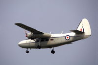 XL954 @ EDUW - Pembroke C.1 of RAF 60 sqn on finals of RAF Wildenrath, Germany. - by Henk van Capelle