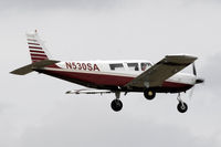 N530SA @ FXE - On approach to FXE runway 8 - by Bruce H. Solov