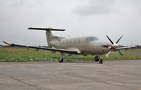 M-SAIL @ EGHH - Parked at Pilatus - by John Coates