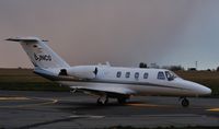 D-INCS @ EGSH - Leaving this evening under 'spooky' sky ! - by keithnewsome