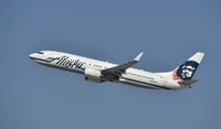 N586AS @ KLAX - Departing LAX - by Todd Royer
