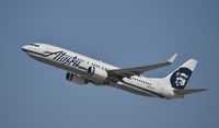 N526AS @ KLAX - Departing LAX - by Todd Royer