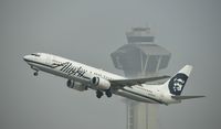 N302AS @ KLAX - Departing LAX - by Todd Royer