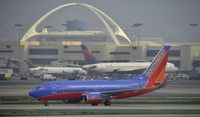 N919WN @ KLAX - Taxiing to gate - by Todd Royer