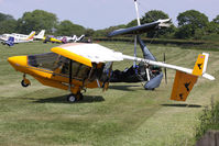 G-BZEZ @ EGHA - Privately owned. - by Howard J Curtis