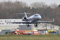 OE-INA @ EGHH - Lifts off after landing for crew change during training - by John Coates