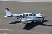 N3031Q @ SMO - Bonanza - by Krister Karlsmoen