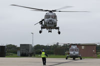 XZ726 @ EGDY - At the Air Day. 302/Machester Flt/815 NAS. Just climbing out. - by Howard J Curtis