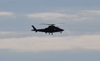 G-DPPF @ EGFP - Dyfed-Powys Police Air Support Unit helicopter returning to it's Pembrey base. - by Roger Winser