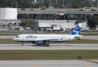 N625JB @ KFLL - Airbus A320