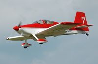 G-CGWG @ EGFH - Resident Vans RV-7. - by Roger Winser