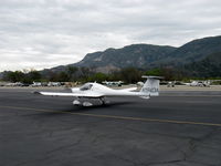 N194DA @ SZP - 1996 Diamond DA 20-A1 KATANA (Samurai sword), Rotax 912A-3 79.9 Hp for takeoff, taxi back - by Doug Robertson