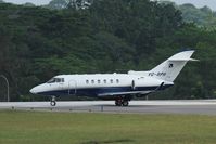 VQ-BPH @ WSSL - Raytheon Hawker 900XP under the morning sun - by HYkuan