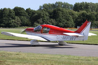 G-MPWI @ EGHH - Privately owned. - by Howard J Curtis