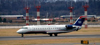 N413AW @ KDCA - Takeoff DCA - by Ronald Barker