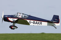 G-BAKR @ EGHA - Privately owned. - by Howard J Curtis