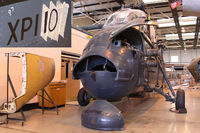 XP110 - At the Air Engineering & Survival School, Gosport, Hampshire. This had been recently painted as XP142 'Humphrey' for a film. Hence the masking tape and marker pen [see inset] to correct the registration. - by Howard J Curtis