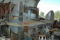 N16085 @ F13 - The remains of this aircraft at Shell Creek Airpark carrying the false serial NR16020. - by Carl Byrne (Mervbhx)