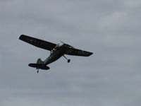 N5199G @ SZP - 1953 Cessna 305A O-1 BIRD DOG, Continental O-470-11 213 Hp, takeoff climb Rwy 22 - by Doug Robertson