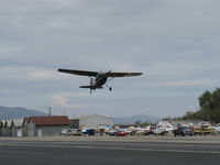 N5199G @ SZP - 1953 Cessna 305A O-1 BIRD DOG, Continental O-470-11 213 Hp, takeoff climb Rwy 22 - by Doug Robertson