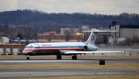 N488AA @ KDCA - Brakes release for Takeoff DCA - by Ronald Barker