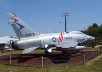 53-1709 - North American F-100C Super Sabre (displayed as F-100D 55-2879) at the Castle Air Museum, Atwater CA - by Ingo Warnecke