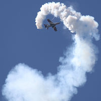 MM54479 @ EGVA - The superb Frecce Tricolori solo display, at RIAT. - by Howard J Curtis