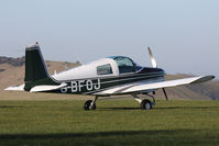 G-BFOJ @ EGHA - At the New Year's Day Fly-In. Privately owned. - by Howard J Curtis