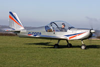 G-CDTA @ EGHA - At the New Year's Day Fly-In. Privately owned. - by Howard J Curtis
