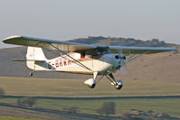 G-BRWR @ EGHA - At the New Year's Day Fly-In. Privately owned. - by Howard J Curtis