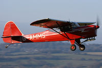 G-AMMS @ EGHA - At the New Year's Day Fly-In. Privately owned. - by Howard J Curtis