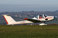 G-CBLY @ EGHA - At the New Year's Day Fly-In. Privately owned. - by Howard J Curtis