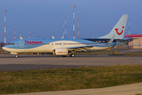 G-TAWK @ EGSH - Taxiing for departure in the setting sun.