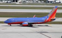 N412WN @ KFLL - Boeing 737-700 - by Mark Pasqualino