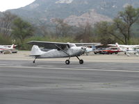 N4516C @ SZP - 1952 Cessna 170B, Continental C145 145 Hp, landing roll Rwy 22 - by Doug Robertson