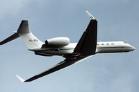 SE-RDX @ ESSA - Gulfstream 550 taking off from Stockholm Arlanda airport, Sweden. - by Henk van Capelle