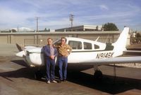 N9146K @ EMT - CFI and myself after a training flight. - by Eric Schreiner